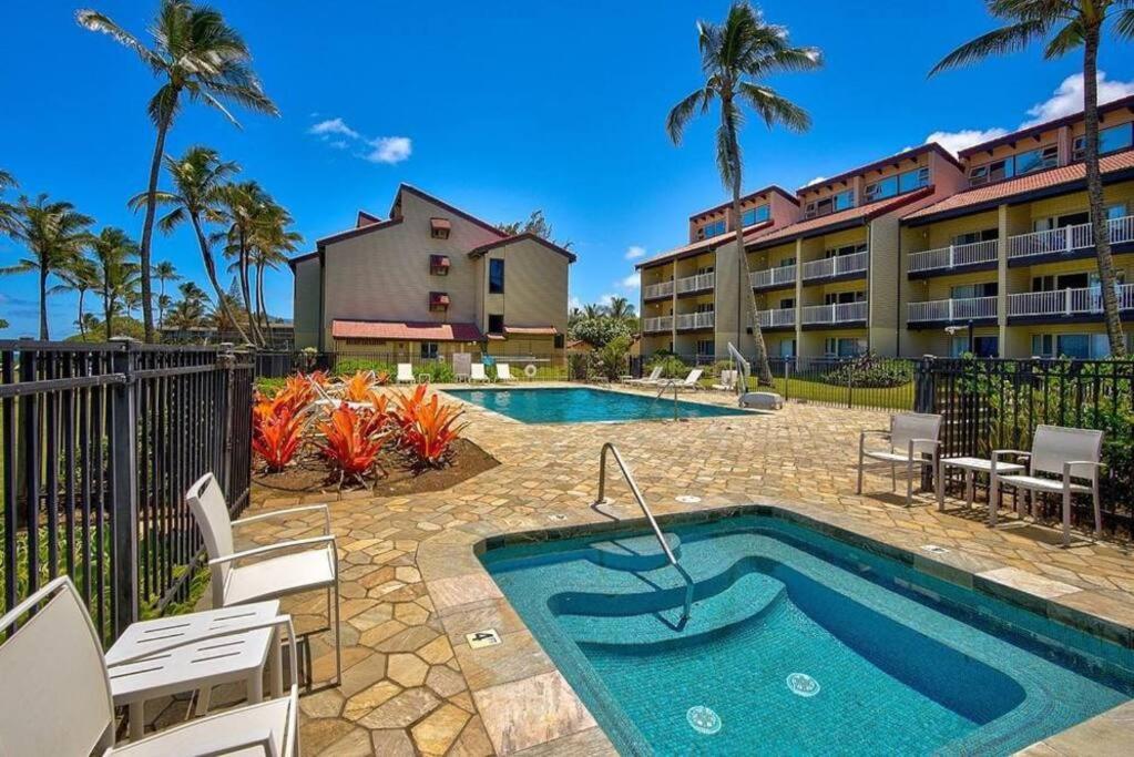 1Br Condo At Oceanfront Resort Kapaa Shore Капаа Экстерьер фото