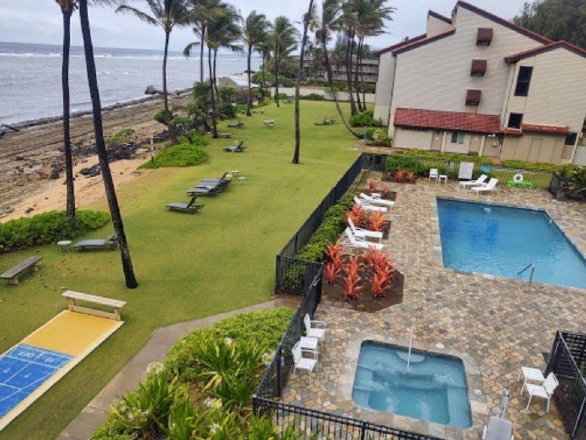 1Br Condo At Oceanfront Resort Kapaa Shore Капаа Экстерьер фото